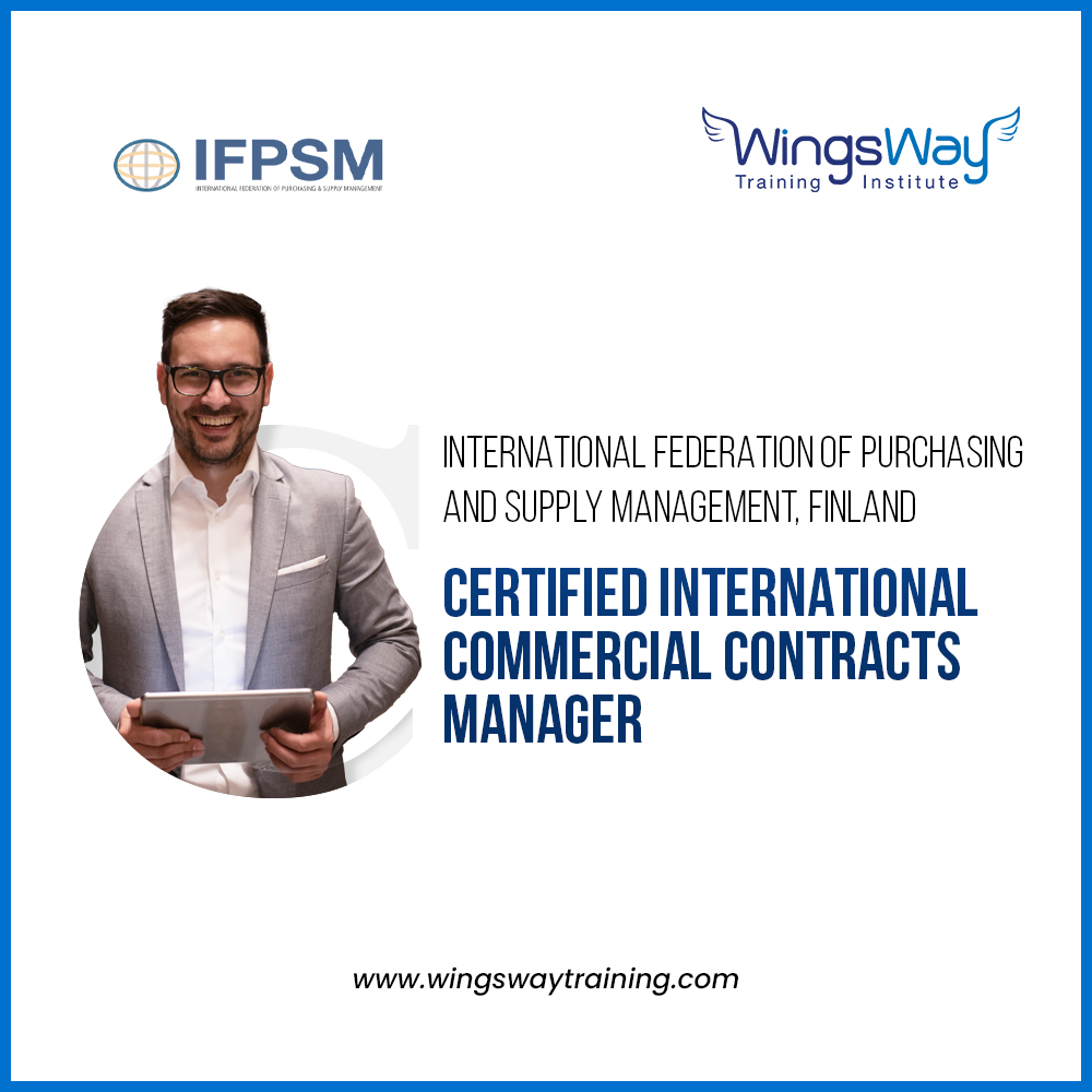 Certified-International-Commercial-Contracts-Manager | IFPSM-Courses