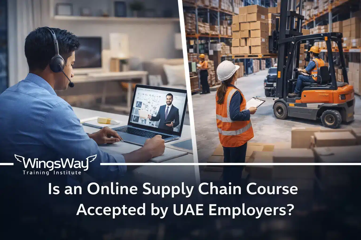 Online supply chain course