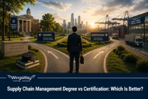 Supply Chain Management Degree vs Certification