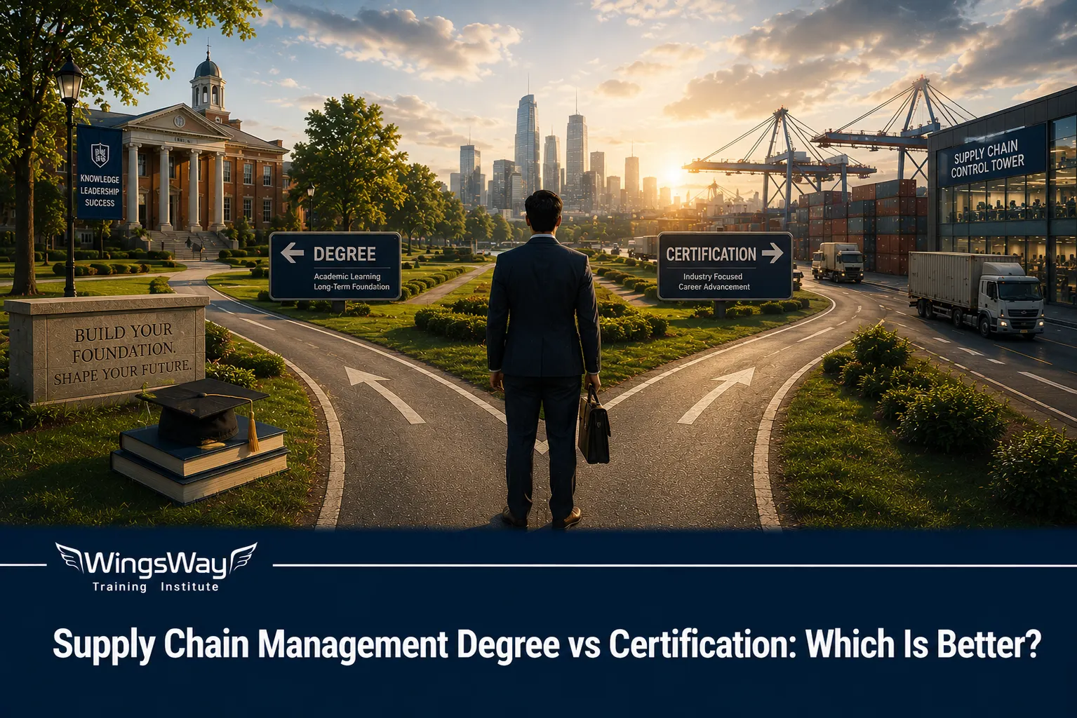 Supply Chain Management Degree vs Certification