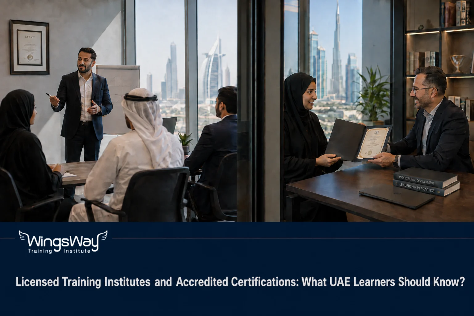 licensed training institute vs accredited certification