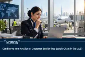 aviation to supply chain career in the UAE
