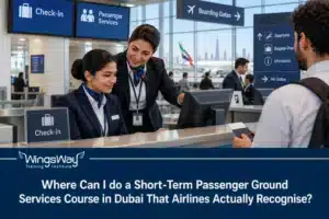passenger ground services course recognised by airlines